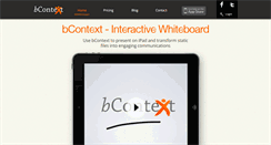Desktop Screenshot of bcontext.com